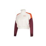 Hummel Jerome Kadın Beyaz Dik Yaka Sweatshirt, XL