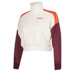 Hummel Jerome Kadın Beyaz Dik Yaka Sweatshirt