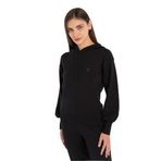 Hummel Jode Knit Kadın Siyah Kapüşonlu Sweatshirt, Siyah, S