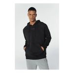 Hummel Johns Oversize Erkek Siyah Kapüşonlu Sweatshirt