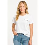 hummel Jullianna 912391 Beyaz Kadın Modern Kesim Günlük Tişört