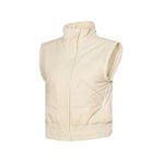 Hummel Kadın Yelek Rahat Kesim Kalıbı ve Dik Yaka ile Günlük Kullanıma Uygun - Ekru - 2XL