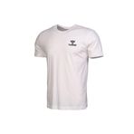hummel KEATON Erkek Beyaz Kısa Kollu T-Shirt