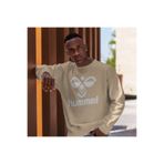 Hummel Kopenhang Erkek Bej Bisiklet Yaka Sweatshirt