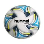 Hummel Legend Hybrid Dikişli 5 No Futbol Topu - Mavi - Beyaz