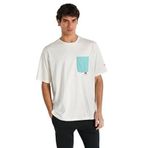 Hummel Marc Oversize Erkek Beyaz Yuvarlak Yaka Tişört;Beyaz M