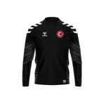 hummel Milli Takım Line Antrenman Eşofman Üstü Siyah