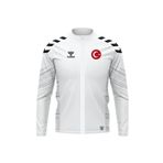 hummel Milli Takım Line Kamp Eşofman Üstü Beyaz