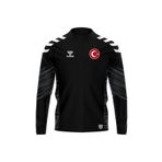 hummel Milli Takım Line Kamp Eşofman Üstü Siyah