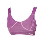 hummel Mor Kadın Yuvarlak Yaka T-Shirt 911768-3607 HMLBELLI BRA, Tek Ebat, 5003061633004