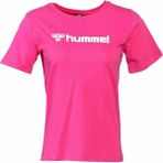 Hummel Nesle T-Shırt S/s Kadın Tişört 912031-3440HOT Pınk - XS - 63-Pembe