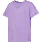 Hummel Peter Oversize Erkek Çocuk Mor Yuvarlak Yaka Tişört - 8 Yaş