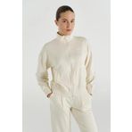HUMMEL SABRINA ZIP JACKET KADIN FERMUARLI CEKET 922293-9157 EGRET L