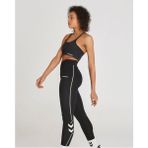Hummel Senan Tayt Yüksek Bel Slim Fit Kadın Antrenman Taytı Nefes Alabilir Kumaş - XS - Siyah