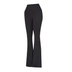Hummel Slim Fit Logo Baskılı Yüksek Bel İspanyol Paça Bayan Eşofman Altı 932455-2001 SİYAH