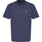 Hummel T-Pulse Co Regular Erkek Lacivert Yuvarlak Yaka Tişört