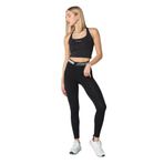 Hummel T-Te Maja Mid Waist Cotton Kadın Siyah Tayt, M, 931567-2001