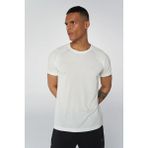 Hummel Venge Erkek Beyaz Bisiklet Yaka Tişört - 2XL