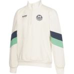 Hummel Walkes Erkek Çocuk Ekru Dik Yaka Sweatshirt, 8 Yaş
