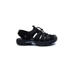 HUMTTO 710445A 152-19285 Outdoor Siyah Erkek Sandalet, S-1 SİYAH-SİYAH, 40