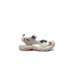HUMTTO Burnu Kapalı Cırtlı Bej Kadın Outdoor Trekking Spor Sandalet
