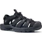 Humtto HM710445B Burnu Kapalı Siyah Outdoor Kadın Unisex Trekking Spor Sandalet