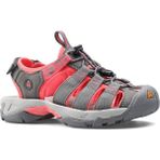 Humtto HM710445B Gri - Pembe Kadın Unisex Outdoor Sandalet Cırtlı Bağlama Suya Dayanıklı