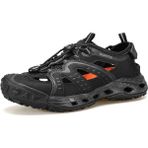 HUMTTO Outdoor Plaj Erkek Siyah Spor Sandalet Ayakkabı HM650221A
