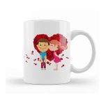 Humuts 0232 Sevgililer Günü Sevgiliye Hediye Kupa Bardak