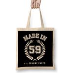Humuts 1959 Made in 59 All Genuine Parts Bez Kadın Günlük Çanta
