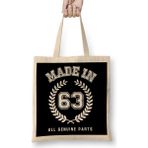 Humuts 1963 Made in 63 All Genuine Parts Bez Kadın Günlük Çanta