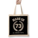 Humuts 1973 Made in 73 All Genuine Parts Bez Kadın Günlük Çanta