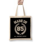 Humuts 1985 Made in 85 All Genuine Parts Bez Kadın Günlük Çanta