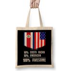 Humuts 50% Congolese 50% American 100% Awesome Immigrant Bez Kadın Günlük Çanta