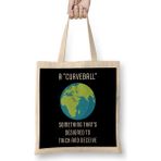 Humuts A Curveball Flat Earth Bez Uzun Saplı Açık Bej Rengi Çanta