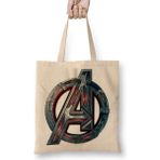 Humuts A De Avengers Vingadores Bez Uzun Saplı Açık Bej Rengi Çanta
