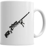Humuts Airsoft Sniper Arte Preta Kupa Bardak
