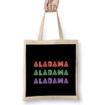 Humuts Alabama- Vintage Retro Style Art Bez Çanta
