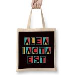 Humuts Alea Iacta Est Latin Language Phrase Motivation Saying Dice Bez Çanta