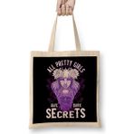 Humuts All Pretty Girls Have Dark Secrets Emo Goth Women Bez Çanta