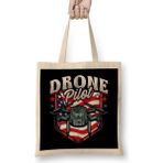Humuts American Flag Drone Pilot Patriotic Usa Bez Çanta