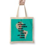 Humuts Amerıcan The Other Ones Black Asian Solidarity Stop Aapı Hate Bez Çanta