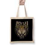Humuts American Viking Patriotic Norse Myth Historical Bez Çanta