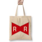Humuts Army Anime Logo Trainings Red Ribbon ve Red Ribbon Bez Çanta