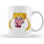 Humuts Articles - Sailor Moon Happy Transparent Beyaz Kupa