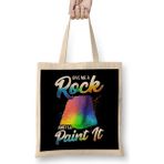 Humuts Artistic Give Me A Rock And I Ll Paint It Painter Bez Kadın Günlük Çanta