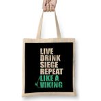 Humuts Assassins Creed Valhalla Viking Life Motto Bez Çanta