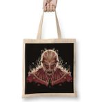 Humuts Attack On Titan Ink On Titan Bez Uzun Saplı Açık Bej Rengi Çanta