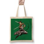 Humuts Attack On Titan Levi God Mode Bez Uzun Saplı Açık Bej Rengi Çanta