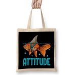 Humuts Attitude Of A Shark Fish Confidence & Self Belief 01 Bez Çanta